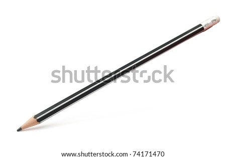 simple pencil on a white background