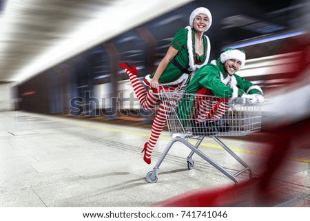 elf and shopping time 