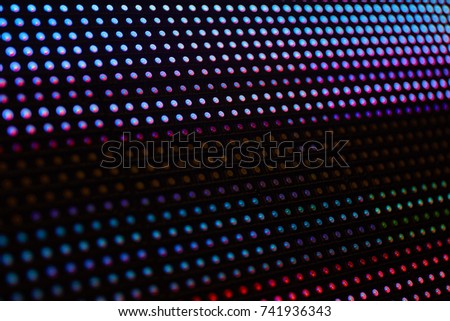 Abstract stripe digital monitor