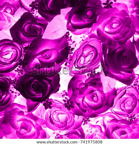 Abstract of flower for love background