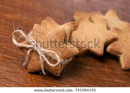 Gingerbread stars.