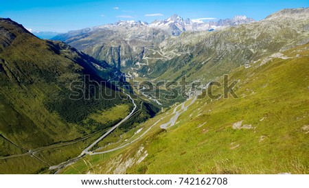 Photography mountain road in Iran landscape during sunny day