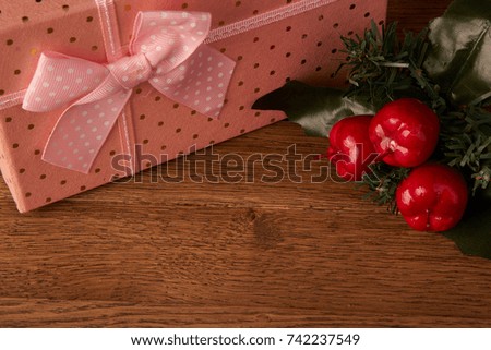  gift box, christmas decorations                              
