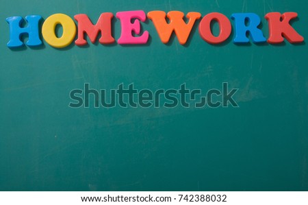 Homework Board