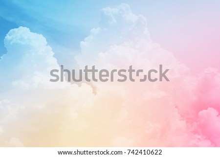 fantasy cloudy sky ,nature abstract background