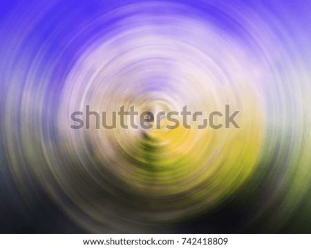 Abstract radial blur background
