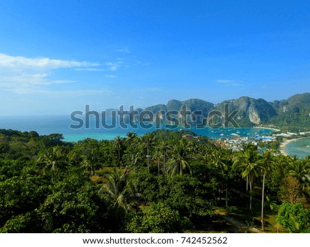 Coastal region of Thailand, Koh Phi Phi          
