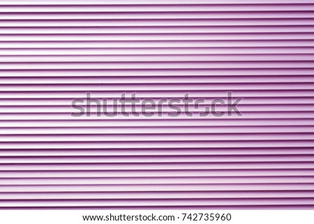Violet color metal warehouse wall pattern. absract background and texture for design.