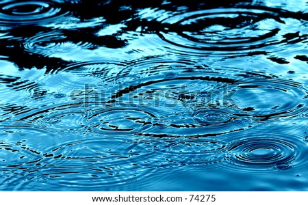 Water drops Royalty-Free Stock Photo #74275