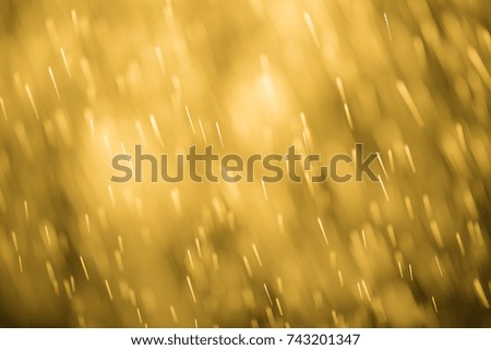 abstract bokeh gold background