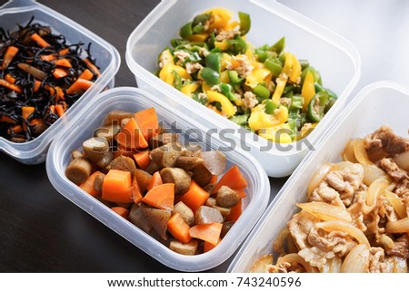 Home cooked meal Royalty-Free Stock Photo #743240596