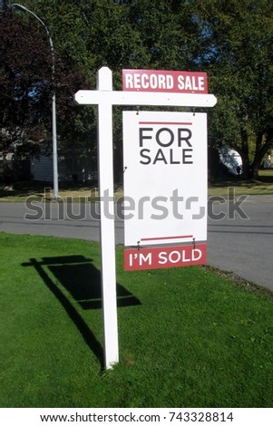 For Sale / I`m Sold Real Estate Sign