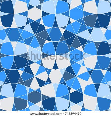 Seamless geometric pattern. Abstract background of geometric shapes. Geometric mosaic