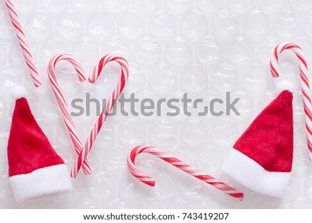 candy cane heart