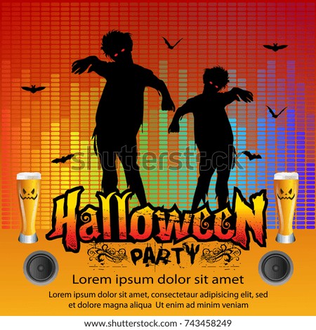 Halloween party concept