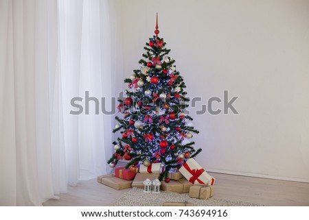 new year Christmas tree decor Gifts Christmas
