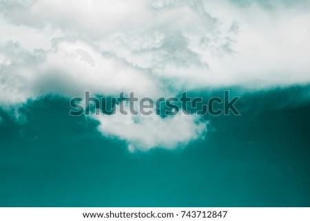 dynamic cloud for background and postcard.Abstract and dark tone color,soft focus.

