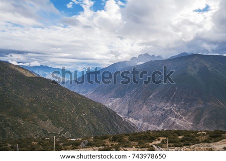 Landscape of Yunnan Province in China