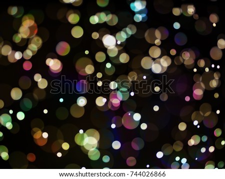 Abstract colourful bokeh background.Can be used wallpaper texture and background .look funny.
