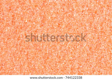 Soft peach background with glitter. High resolution photo.