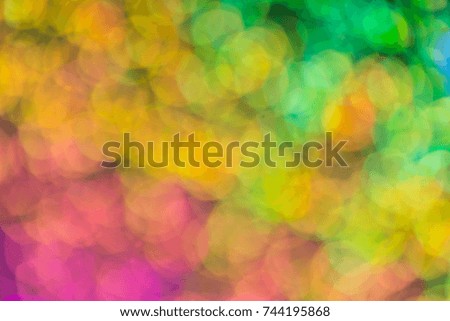 abstract background with bokeh, blurred colored background