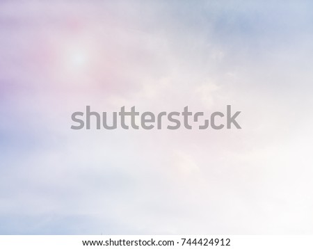 The sky background ,pastel soft tone,beauty by nature