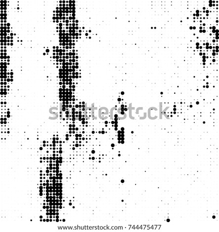 Abstract halftone wave dotted background. Futuristic twisted grunge pattern, dot, circles. Vector futuristic texture for posters, sites, business cards, postcards, interior design, labels.