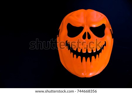 Halloween pumpkin face
