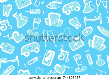 Computer icon on buttons. Vector illustration