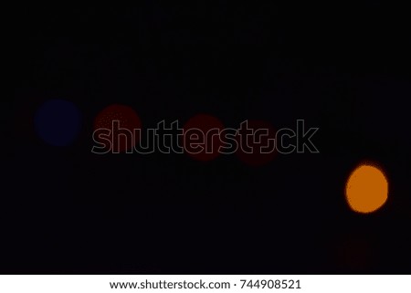 Bokeh blur light background Christmas