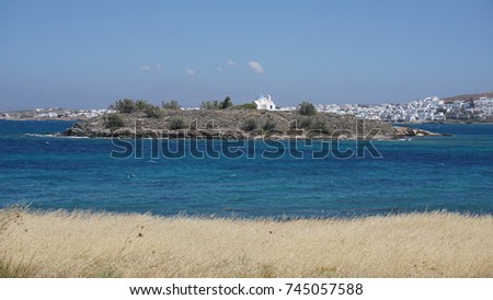 Photo from clear water seascape, Cyclades, Greece               