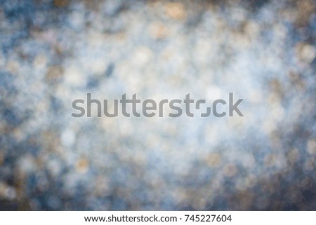 Abstract blue blurred background or texture. Abstract blurred soft focus of glamour bright blue color background concept.