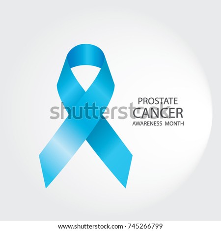 Prostate cancer awareness month. Vector illustration