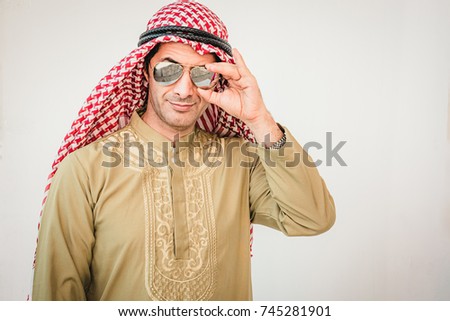 Portrait of Arab businessman