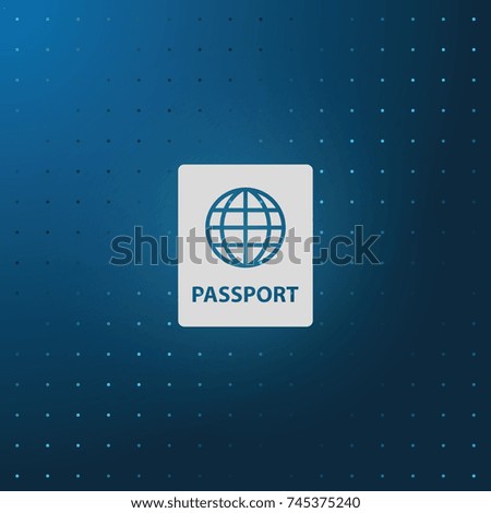 Passport icon.