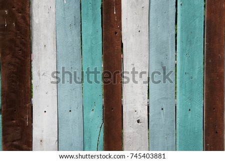 Close up vintage wood background texture with nail hole.