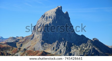Pic du Midi d'Ossau in the French Pyrenees