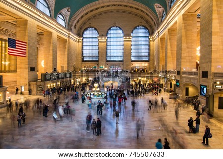 Grand Central Terminal, New York Royalty-Free Stock Photo #745507633