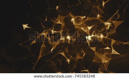 Abstract plexus background. Connection dots structure. Polygonal abstract background. Plexus concept art.