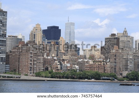 Manhattan harbor view