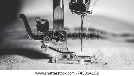 sewing machine Royalty-Free Stock Photo #745814152