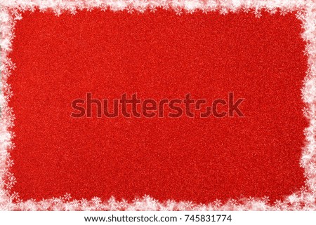 Brilliant red background. New Year. Birthday