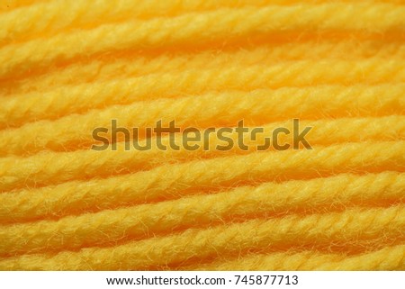Wool yarns for knitting. Close-up