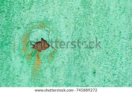 textured old green shabby paint