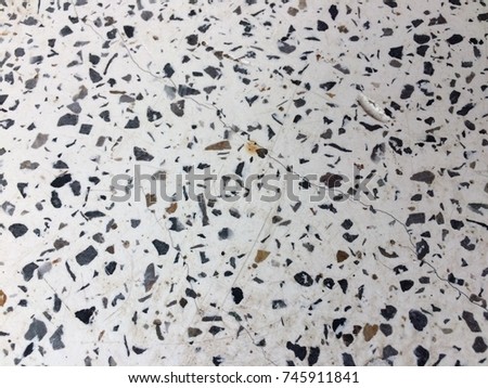 Small stone marble floor texture background