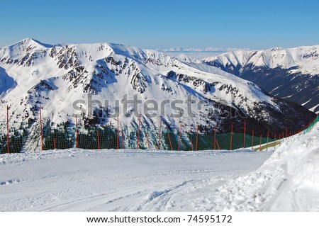 Ski route from Kasprowy Wierch