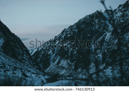 Amazing mountains of Siberia
