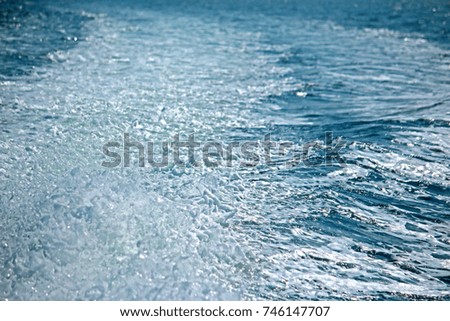 Wave on the sea