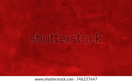 red paint wall texture background