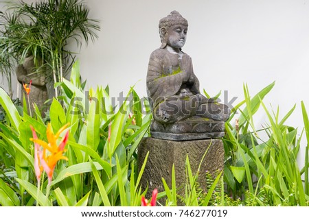 Traditional Balinese statue